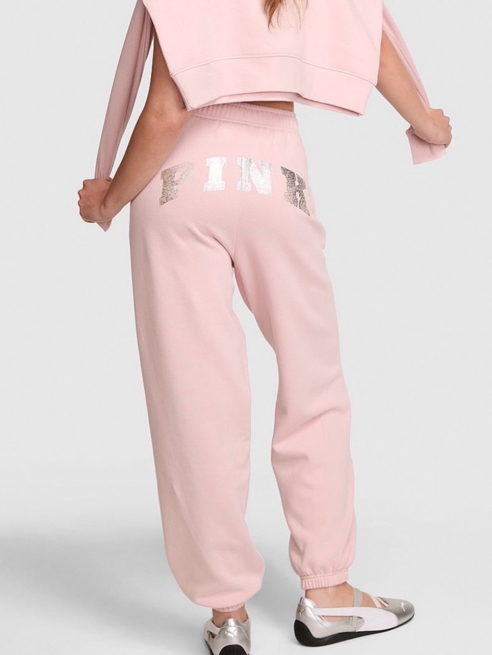 Campus Fleece Sweatpants | PINK
Size Small